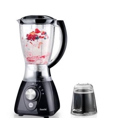 Saachi 2 In 1 Blender / Grinder 1.5 Litres NL-BL-4405 - Black