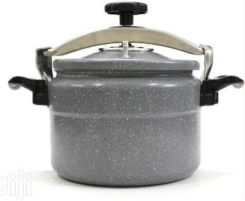 HTH 6L Granite Pressure Cooker Saucepan -Grey