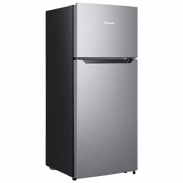 Hisense 160L (Net 120L: 91L Fridge + 29L Freezer) Double Door Fridge, Top Mount Freezer – RD-16DR 160 - Litres Defrost Refrigerator (3YRs WRTY)