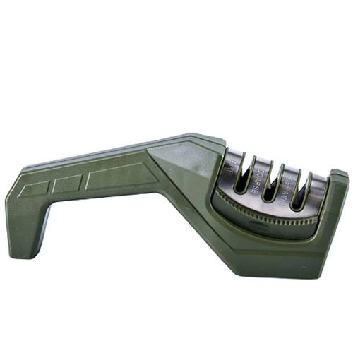 Knife Sharpener, Manual 3 Stage Diamond Ceramic Tungsten Steel Handheld Knives Sharpening