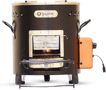 Kuniokoa Turbo Firewood Super Efficient Stove - Black