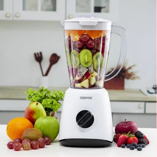 Geepas GSB9894 Multifunctional Blender - Stainless Steel Blades, 2 Speed Control with Pulse
