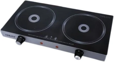 Sokany Tabletop Cooker Electric Infrared Cooker Stove - Black