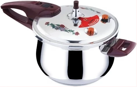 Tefal 11Litres Stainless Steel Pressure Cooker With Steamer, Silver