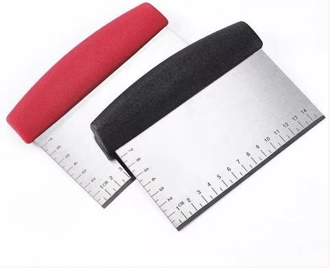 Stainless Steel Dough Cutter Scraper, Color May Vary