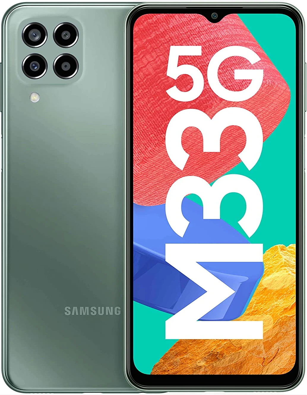 Samsung Galaxy M33 5G (Mystique Green, 8GB, 128GB Storage)