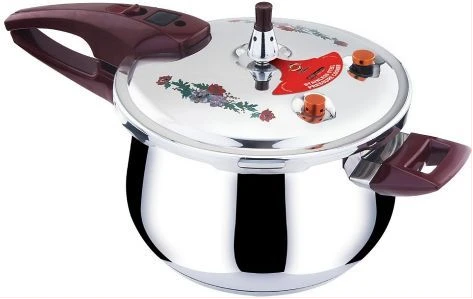 Tefal 9 Litres Stainless Steel Pressure Cooker With Steamer -Silver