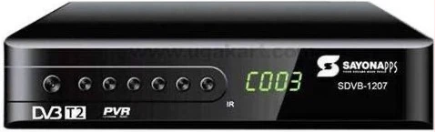 Sayona Free To Air Digital Decoder - Black