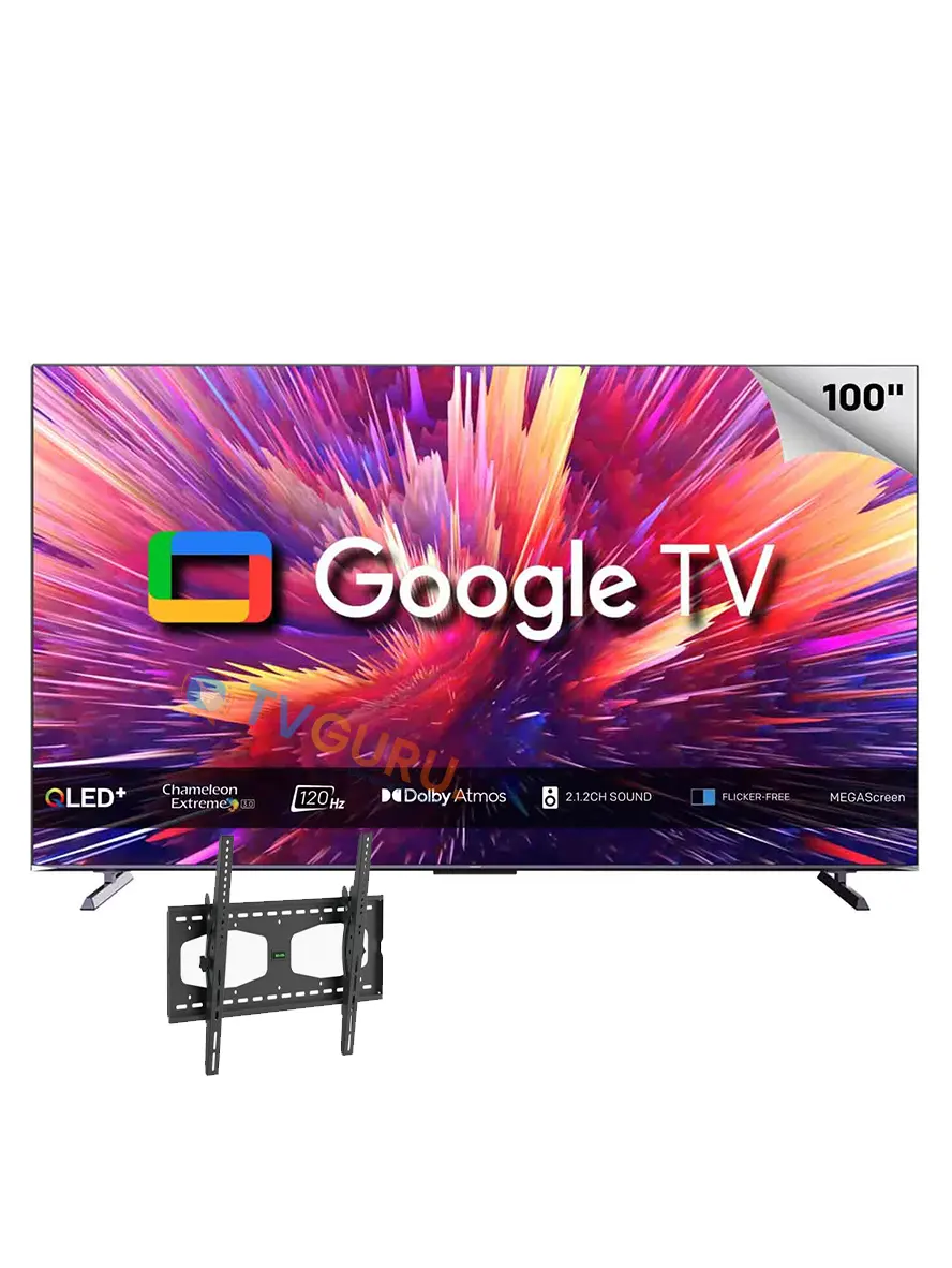 Skyworth 100 Inch 4K QLED Google TV, 100A5D Pro UHD 4K Smart Mini LED TV