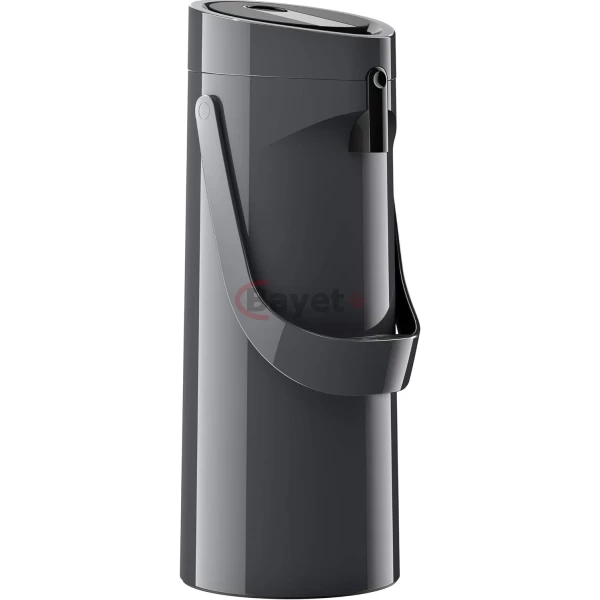 TEFAL K3140114 Ponza Pump 1.9L Vacuum Flask,1L Simple Pump Function With Generous Pump Volume Warm Up To 12 Hours Cold Up To 24 Hours