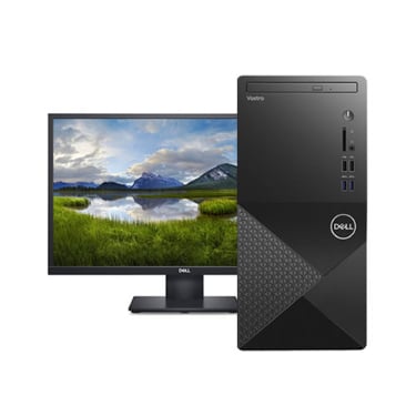 Dell Vostro 3888 i7 Desktop Computer (Ci7 10700, 8GB, 1TB) with 18.5-inch Monitor - Black