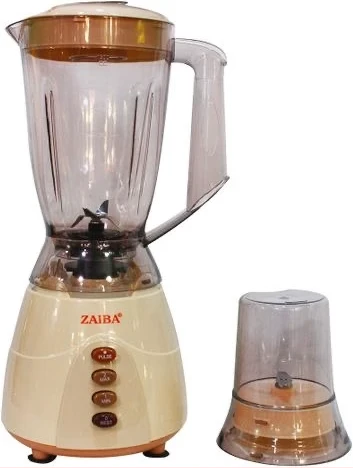 Zaiba ZB-2255 2 In 1 Unbreakable Jar Blender-