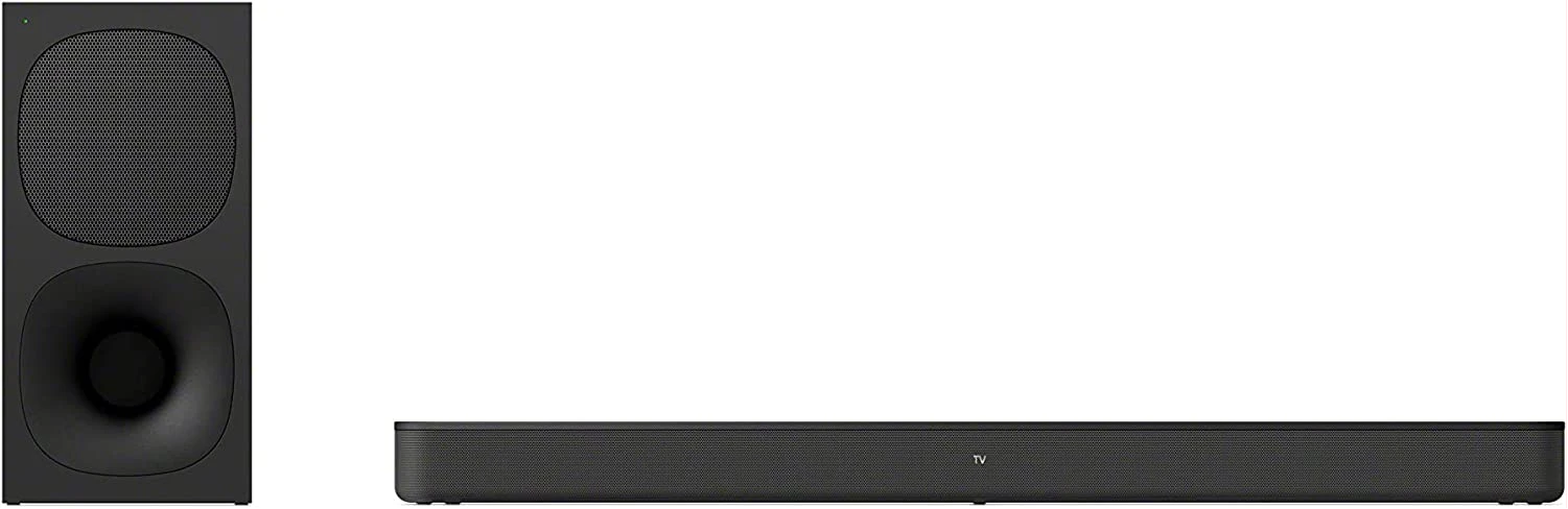 Sony HT-S400 2.1ch Soundbar with Powerful Wireless subwoofer, S-Force PRO Front Surround Sound, and Dolby Digital, Black
