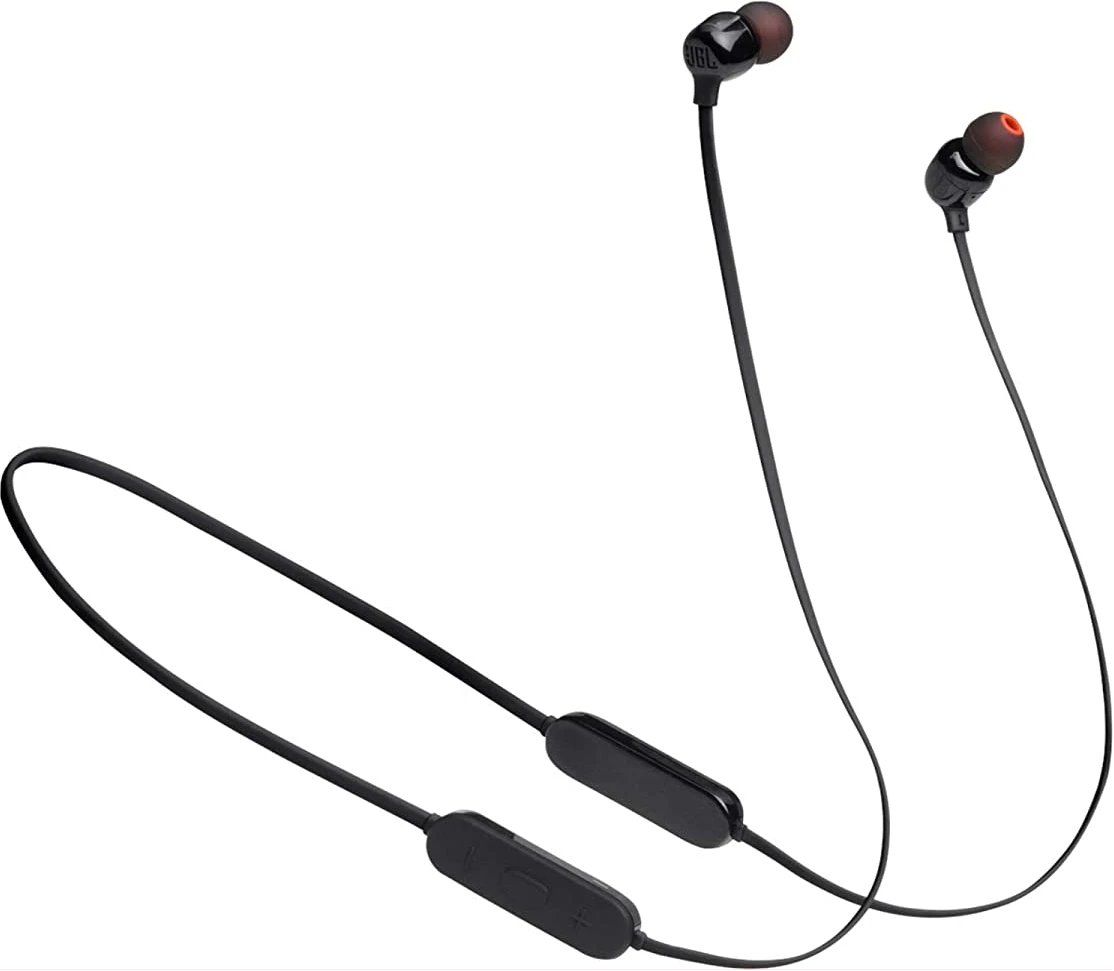 JBL Tune 125BT by Harman Wireless Neckband Bluetooth in Ear Headphone with Mic (Black)