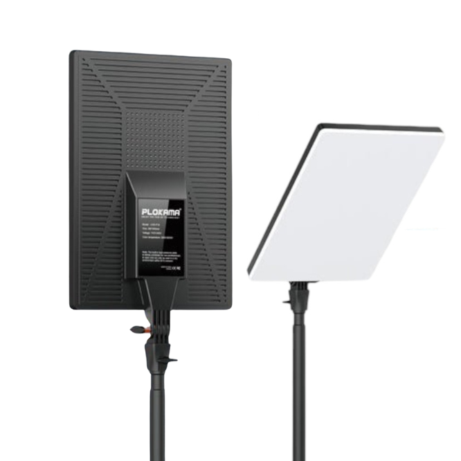 Plokama 19 Inch Live-P19 LED Fill Light Panel With Remote Control, Professional Photography/Videography LED Fill Lights