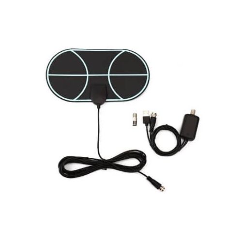 Indoor TV Antenna, Digital Indoor HD TV Antenna With Signal Amplifier Up To 120 Milesamplified TNT Antenna With 4.5m Cable HD TV Antenna, Suitable For 1080P 4K Free TV Channels