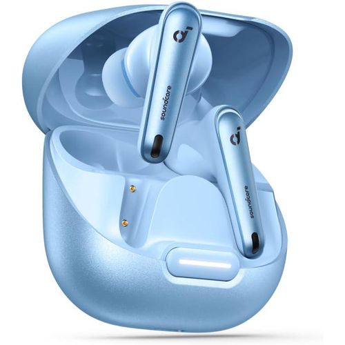 Soundcore Anker Liberty 4 NC Wireless Earbuds, 98.5% Noise Reduction, Adaptive Noise Cancelling to Ears and Environment, Hi-Res Sound, 50H Battery, Wireless Charging, Bluetooth 5.3 - Multicolor