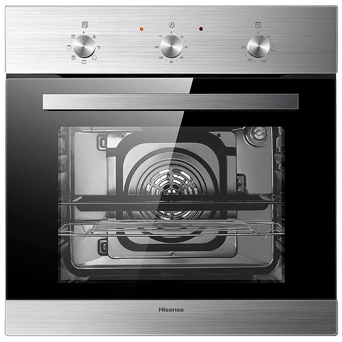 Hisense Built-In Electric Oven With Fan, HBO60203 - Stainless Steel (3YRs WRTY)