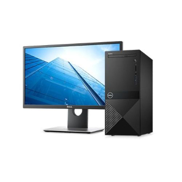 Dell Vostro 3670 Desktop (Pentium,3670 4GB, 1TB) with 18.5-inch Monitor Desktop Computer -Black