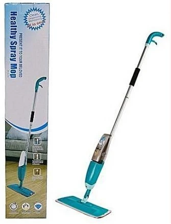 Healthy Spray Mop For All Kinds Of Floors - Blue