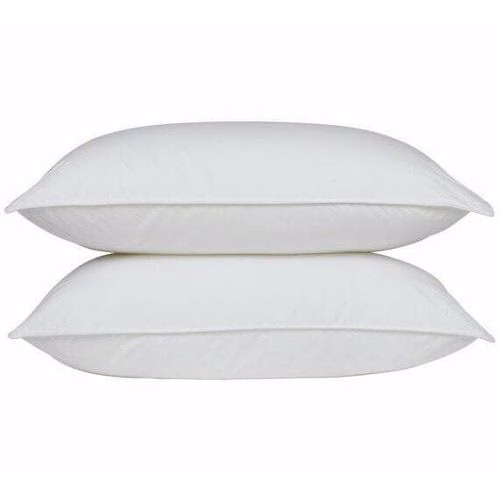 Pair of Big Fibre pillows - White
