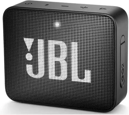 JBL GO 2 Speaker, Wireless Portable Waterproof Bluetooth Speaker With JBL Signature Sound - Black
