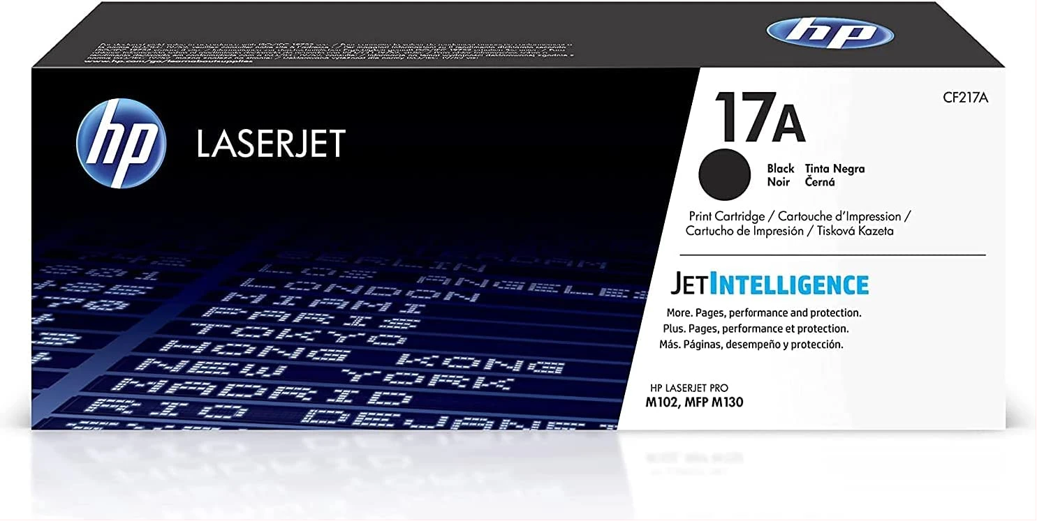 HP 17A Black Original LaserJet Toner Cartridge - CF217A