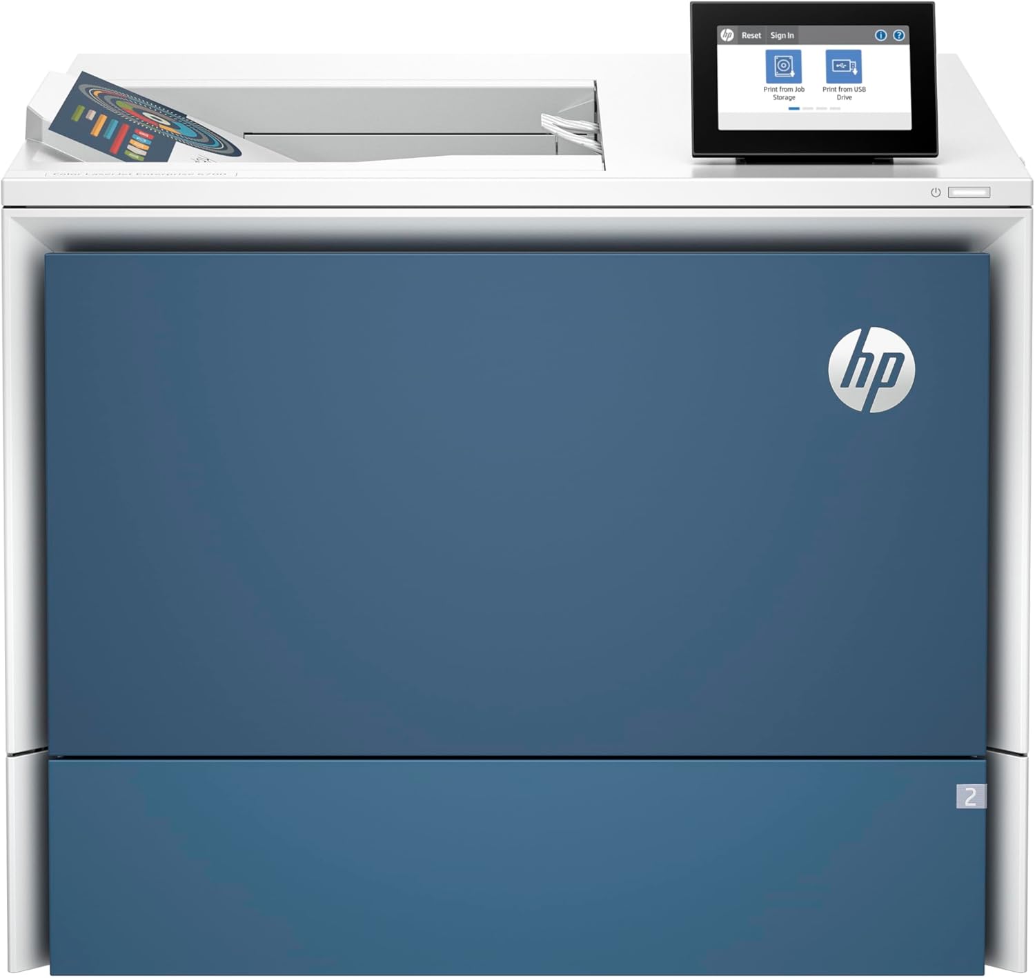 HP Color LaserJet Enterprise 6700dn Printer – Intel Cortex-A9, 55ppm, Duplex, 1200×1200 dpi, 650-Sheet Input