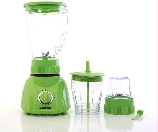 Geepas GSB1514 3-In1 Blender - 1.6 liters - Green