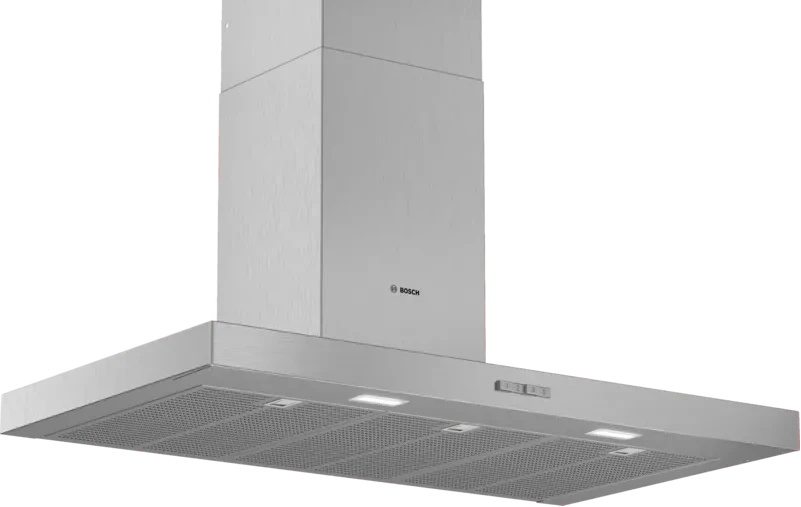 Bosch Series 2 Wall-mounted Cooker Hood 90 cm DWB94BC51B - Stainless steel