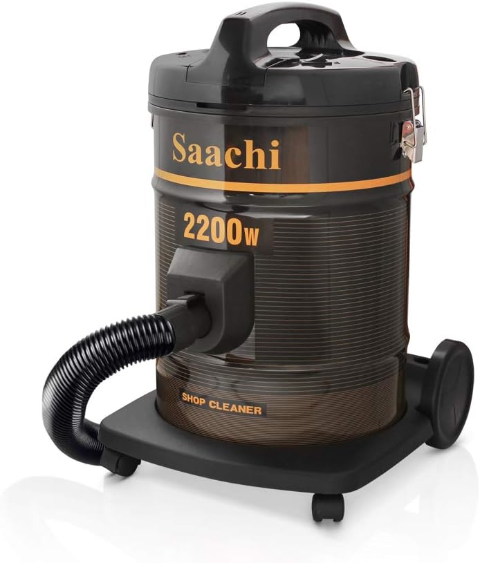 Saachi 25L Dry Vacuum Cleaner NL-VC-1107, 2200W, With Air Blowing Function And Dual Cyclonic System