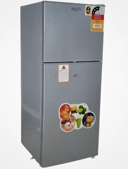 ICECOOL BCD-138 Fridge – 138 Litres – Silver