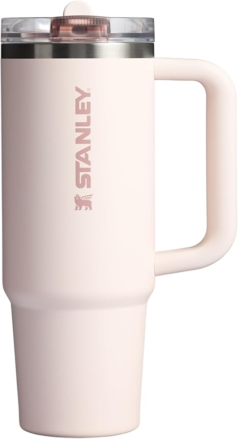Stanley Original Tumbler With Straw And Handle-Colour May Varry