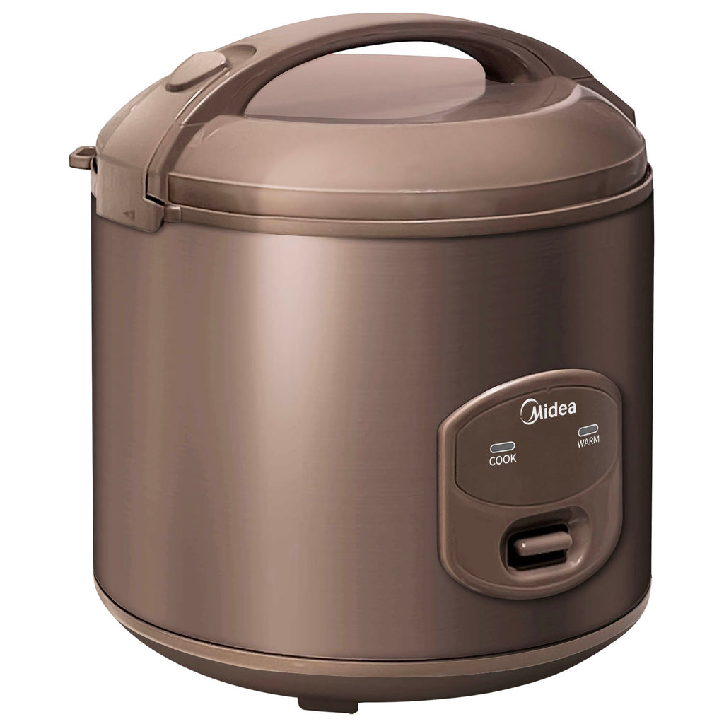 Midea 3L Rice Cooker With Steamer, MB-YJ308J - Brown