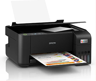 Epson EcoTank L3210 A4 All-in-One Ink Tank Printer - Black [1 YR WRTY)