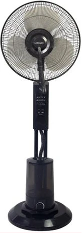 Logik Pedestal Mist Fan LT-40MF01 - Black