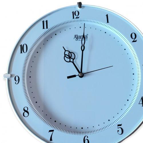 Ajanta Quartz Wall Clock Round Dial Shape 897 - White