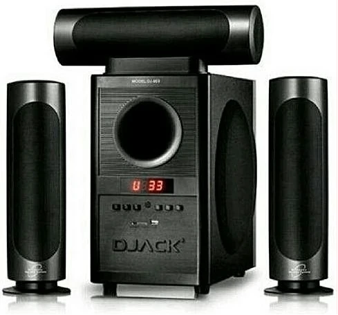 Djack Bluetooth, FM, SD Card, USB Home Theatre AK-903L - Black