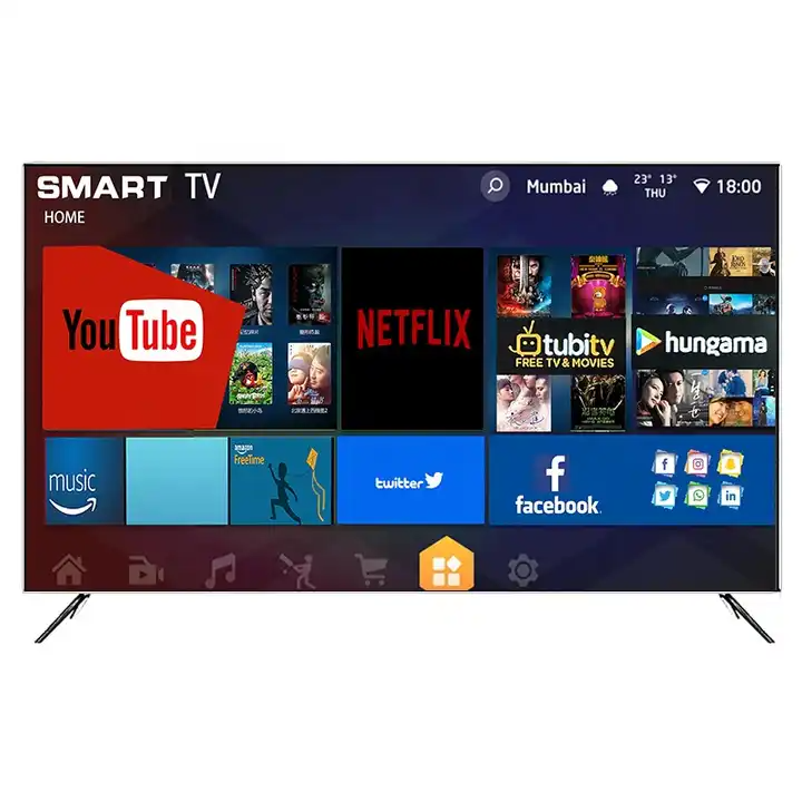 Black Ark 32 Inch Smart TV, HD, Android, Frameless With Bluetooth, Youtube, Netflix, Prime Video, USB, HDMI, Inbuilt Free To Air Decoder, P32S10 - Black
