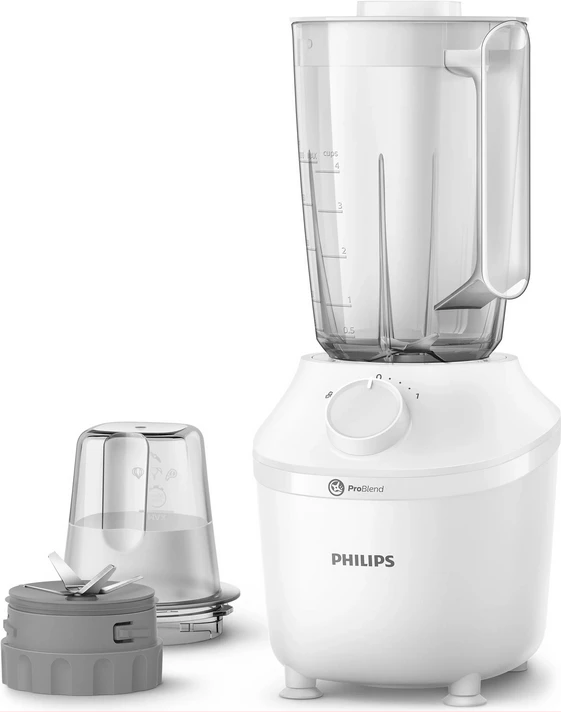 Philips Blender (450w/1L) HR2041/10 - White