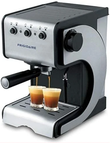 Coffee, Espresso and Cappuccino Maker Machine-Silver