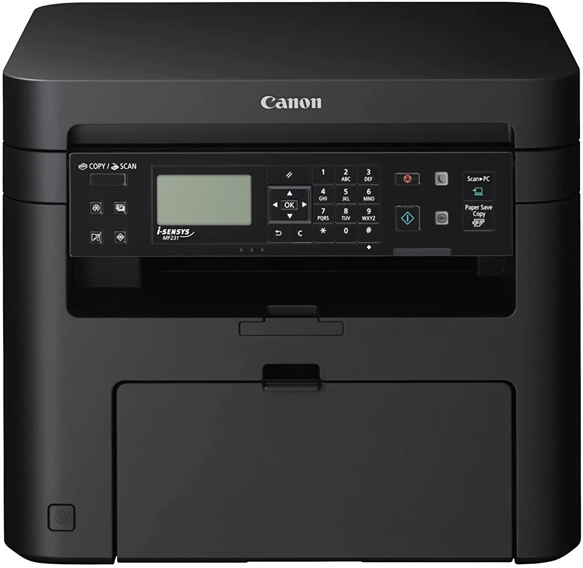 Canon i-SENSYS MF231 Multi-Function Laser Printer, Black