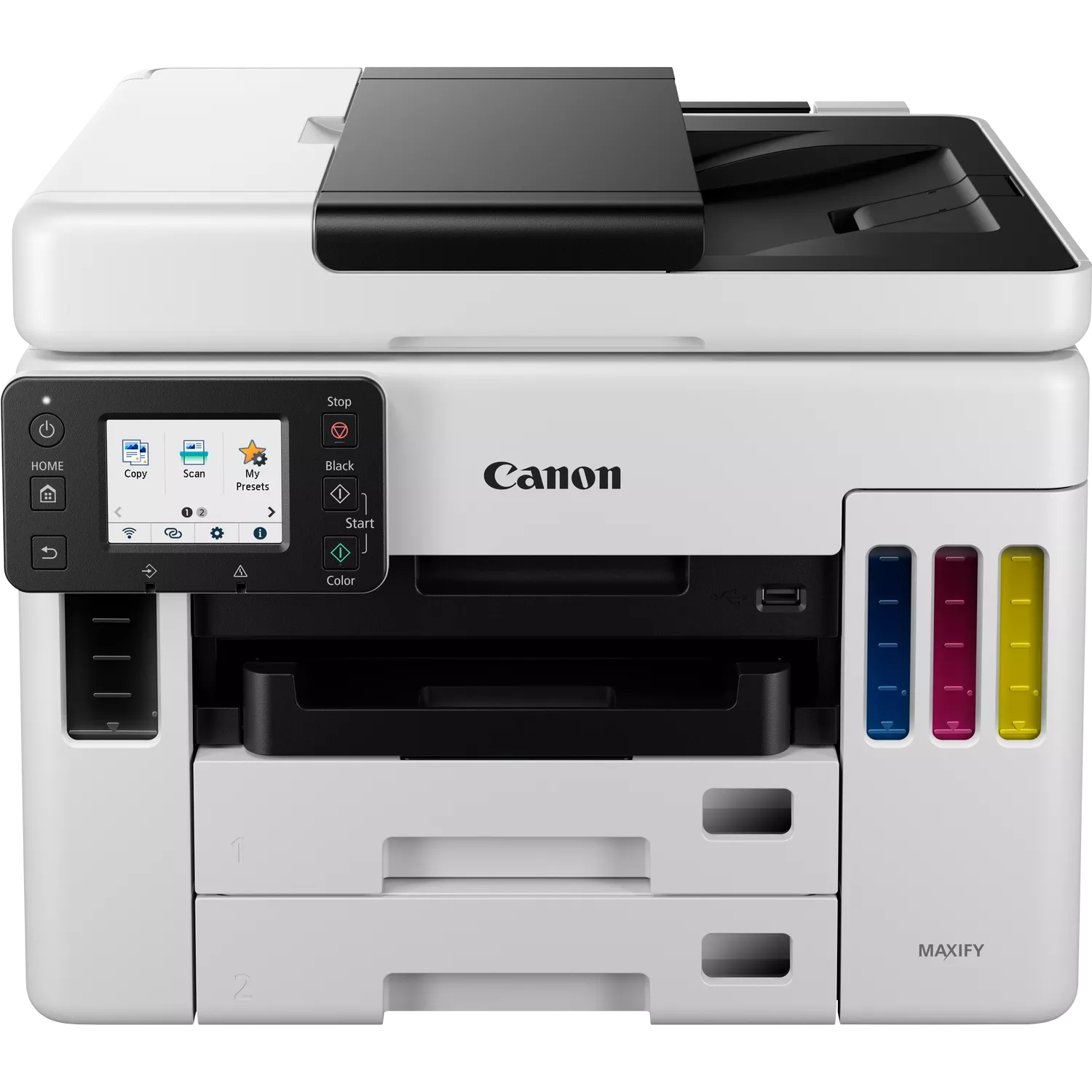 Canon MAXIFY GX7040 Wireless Colour All-in-one Refillable MegaTank Inkjet Printer