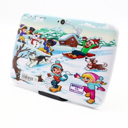 Atouch A38 Tablet 7 Inch WIFI Android Tablet Gaming Parents Control Kids Education Learning Software 8GB+256GB 5G 5000mah Network Dual Sim Tablet PC For Children- Multicolor