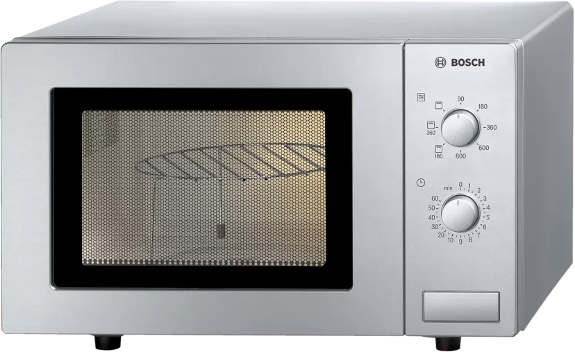 Bosch Serie 4 Freestanding 17 - Litres Microwave Oven With Grill 46 x 29 cm HMT72G450B Stainless steel