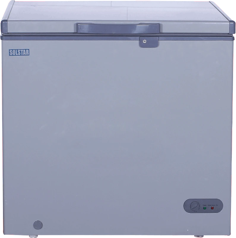 Solstar 210L CF210-SGLBSS Chest Freezer - Silver