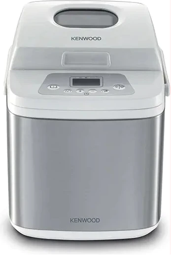 KENWOOD Bread Maker 19-in-1 Multifunctional Automatic Fresh Bread Making Machine with Digital Timer, 19 Different Programs BMM13 - White/Silver