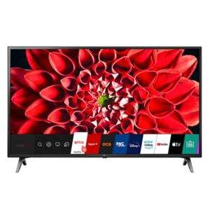 LG 49 Inch UHD 4K TV 49UN7340PVC, 4K Active HDR WebOS Smart AI ThinQ - Black