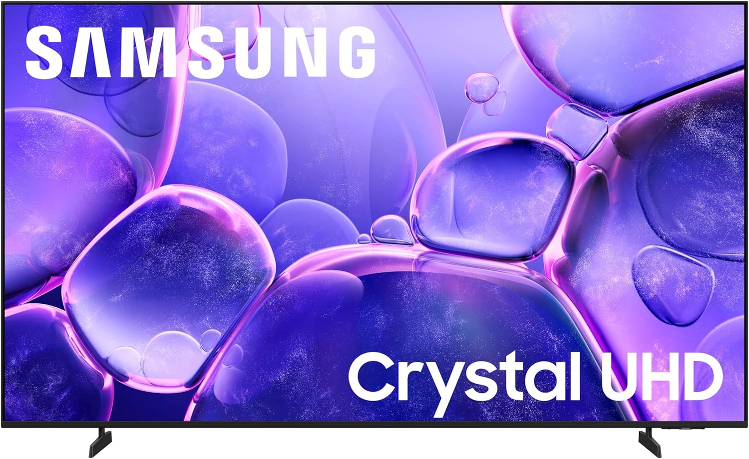 Samsung 75-Inch Class Crystal UHD U8000F 4K Smart TV (2025 Model), UA75U8000F, Endless Free Content, Crystal Processor 4K, MetalStream Design, Knox Security, Alexa Built-in