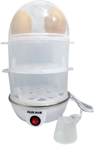 3 Layer Electric Egg Boiler/Cooker Home Machine, White